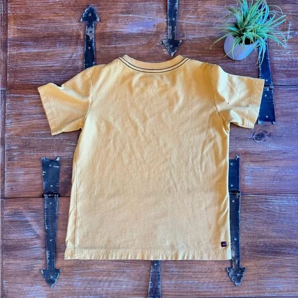 Tea Collection Mustard 'Little Citizen' Tee - Picture 7 of 9